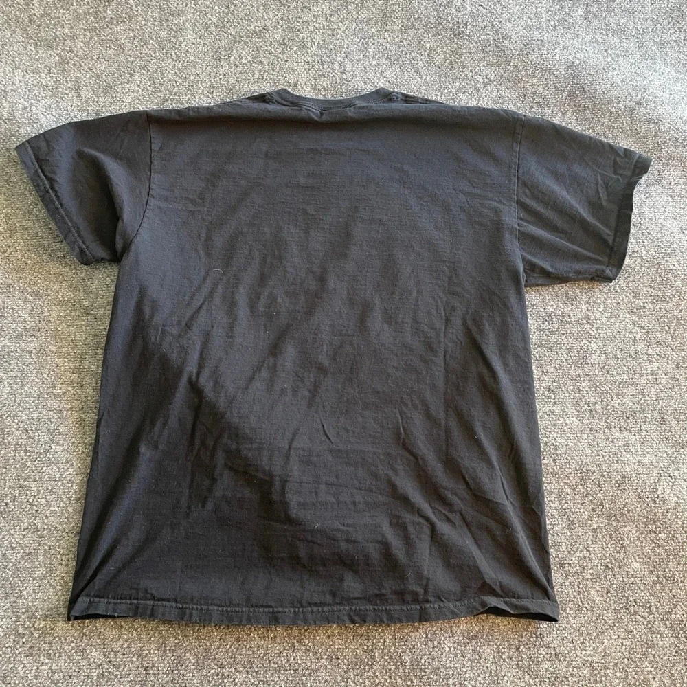 DNA Genetics Mens XL Black Graphic T-Shirt Eye of Providence Occult Streetwear - Picture 5 of 6